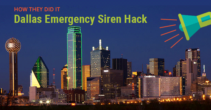 Here's How Hacker Activated All Dallas Emergency Sirens On Friday Night