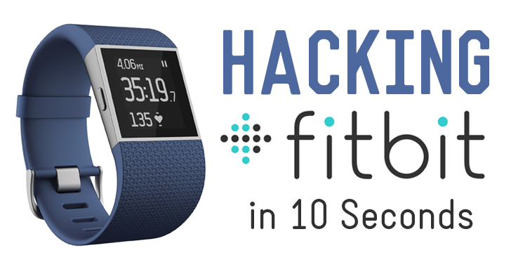 Hacking Fitbit Health Trackers Wirelessly in 10 Seconds