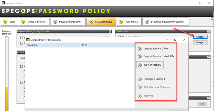 Specops Password Policy