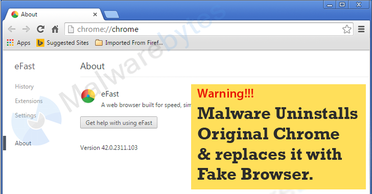 This Malware Can Delete and Replace Your Entire Chrome Browser with a lookalike