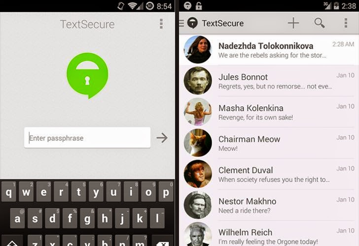 TextSecure Private Messenger Vulnerable to Unknown Key-Share Attack