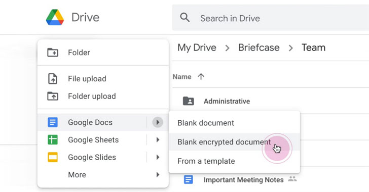 Want to Keep a Secret? How to Encrypt a Document Stored on Google Drive