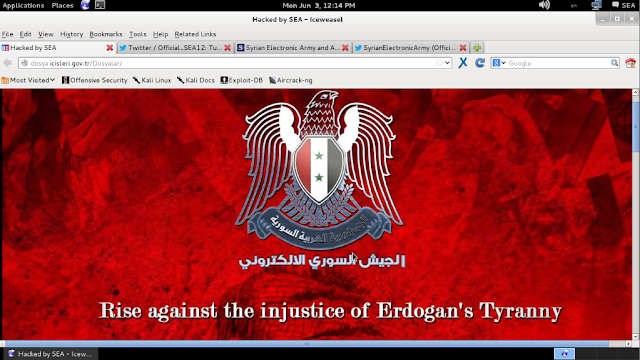 Turkish PM Erdogan’s staff emails hacked and leaked by Syrian Electronic Army Hackers as #OpTurkey