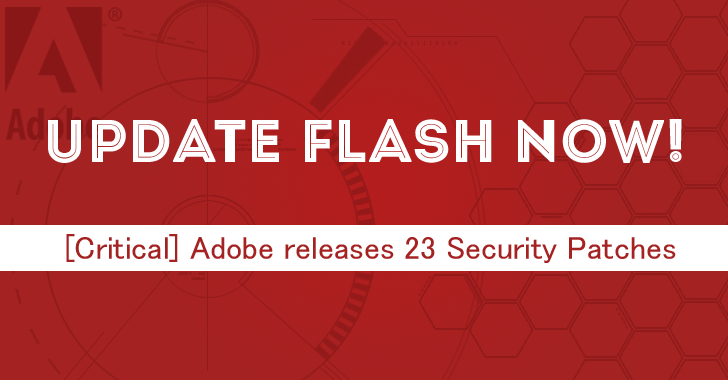 Adobe Releases 23 Security Updates for Flash Player