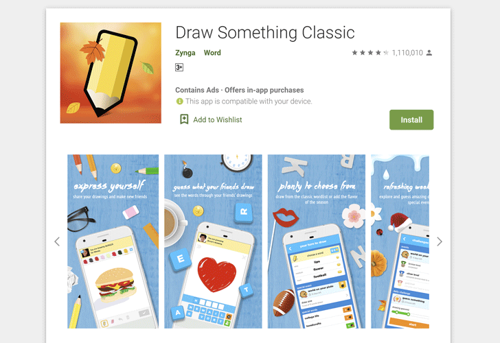 Draw Something Classic by OMGPOP