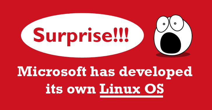 Microsoft has Built its own Linux Operating System