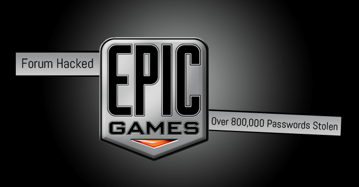 Epic Games Forum Hacked, Once Again — Over 800,000 Gamers' Data Stolen