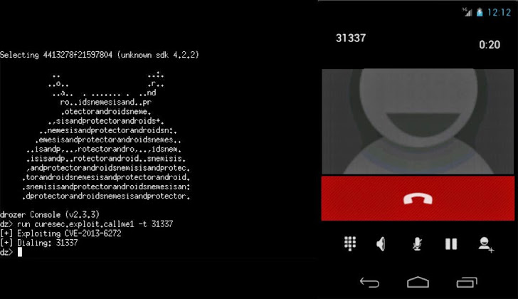 Android Vulnerability Allows Applications to Make Unauthorized Calls without Permissions