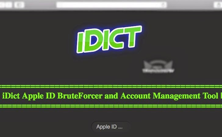 Hacker Released 'iDict' Tool That Can Hack Your iCloud Account