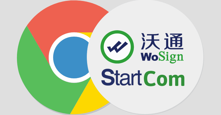 Google Chrome Bans Chinese SSL Certificate Authorities WoSign and StartCom