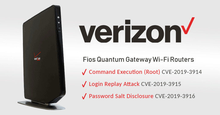 Researcher Reveals Multiple Flaws in Verizon Fios Routers — PoC Released
