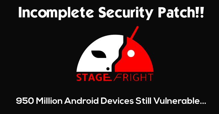Incomplete 'Stagefright' Security Patch Leaves Android Vulnerable to Text Hack