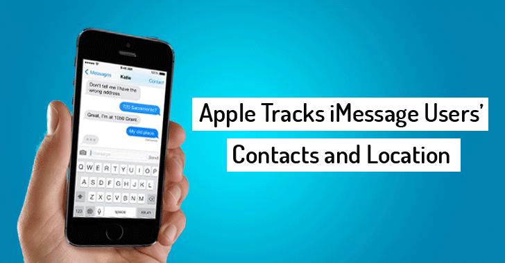 Apple Tracks Who You're Chatting Using iMessage — and Shares that Data with Police