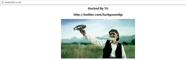 Korean HSBC bank hacked TurkGuvenligi (TG)