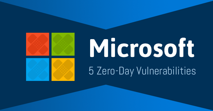 Microsoft Patches 5 Zero-Day Vulnerabilities Being Exploited in the Wild