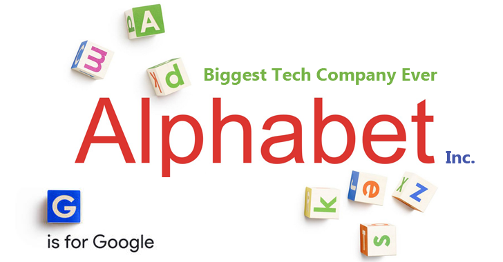 A New Company Called Alphabet Now Owns Google; Sundar Pichai Becomes New CEO