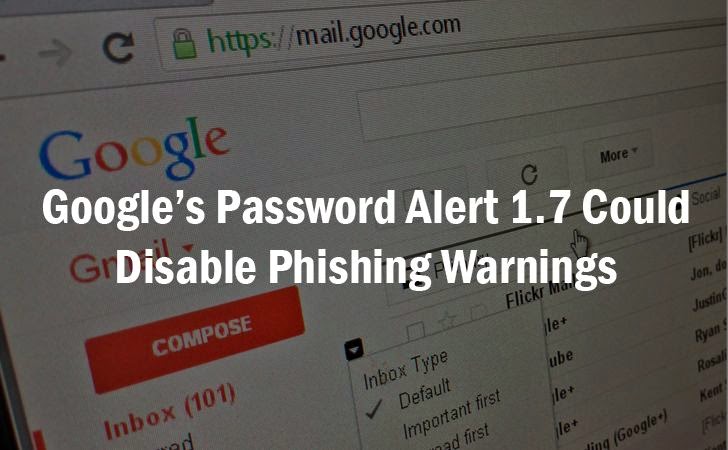 google password alert