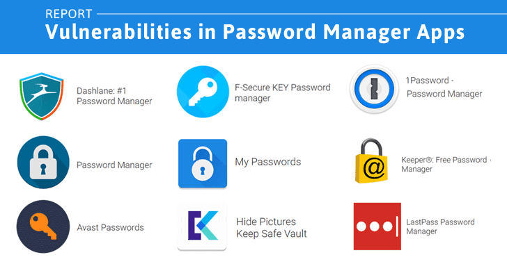 9 Popular Password Manager Apps Found Leaking Your Secrets