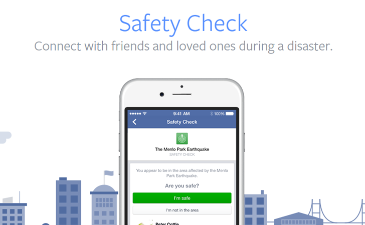 Facebook “Safety Check” Allows You to Connect with Family during Natural Disasters