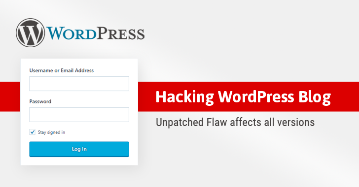 Unpatched Wordpress Flaw Could Allow Hackers To Reset Admin Password