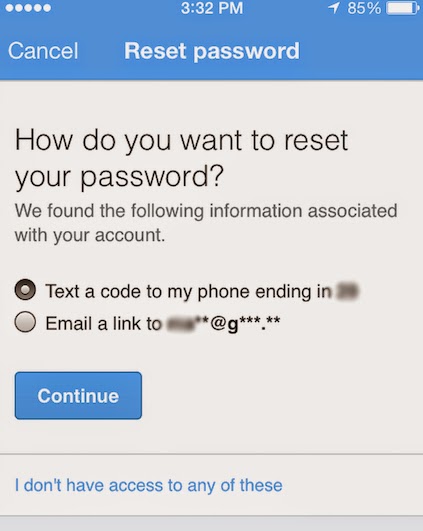 Reset Twitter Password With SMS and Monitor Suspicious Logins With Features