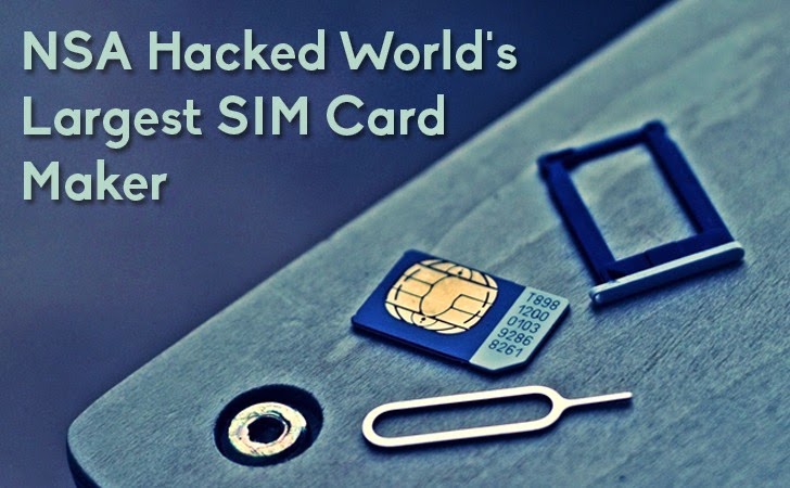 NSA Stole Millions Of SIM Card Encryption Keys To Gather Private Data
