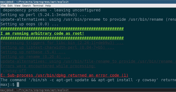 linux apt https hacking