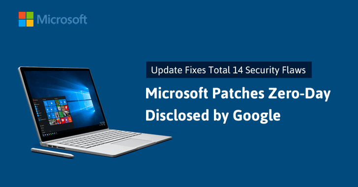 Microsoft Patches Windows Zero-Day Flaw Disclosed by Google