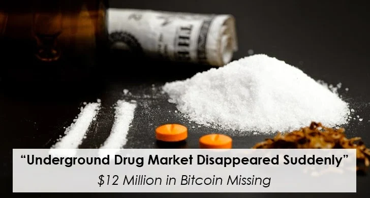 Deep Web Drug Market Disappeared suddenly Overnight, $12 Million in Bitcoin Missing