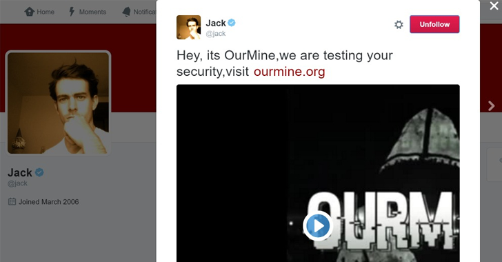 Twitter CEO Jack Dorsey hacked