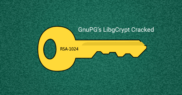 Researchers Crack 1024-bit RSA Encryption in GnuPG Crypto Library