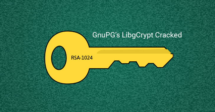 Researchers Crack 1024-bit RSA Encryption in GnuPG Crypto Library