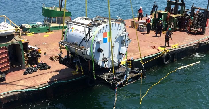 Here's Why Microsoft Drops a Cloud Data Center Under the Ocean