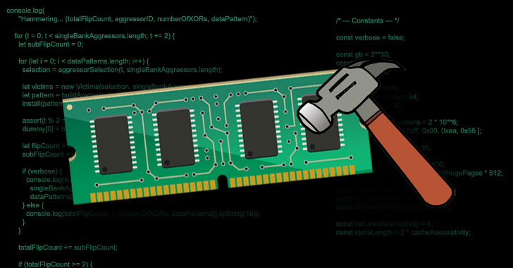 New JavaScript Exploit Can Now Carry Out DDR4 Rowhammer Attacks