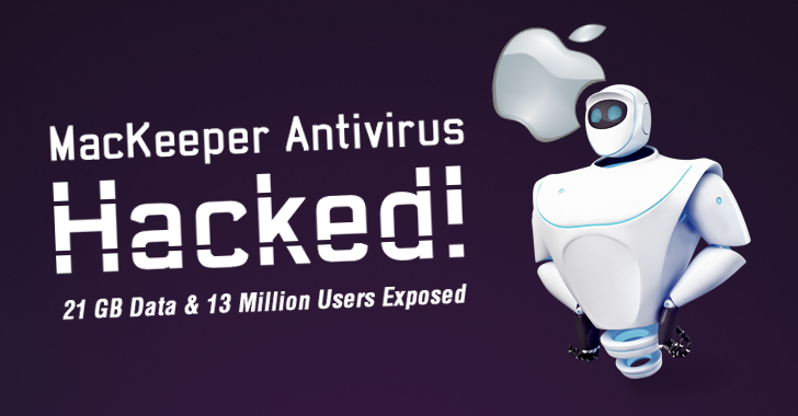13 Million MacKeeper Users Hacked — 21 GB of Data Exposed