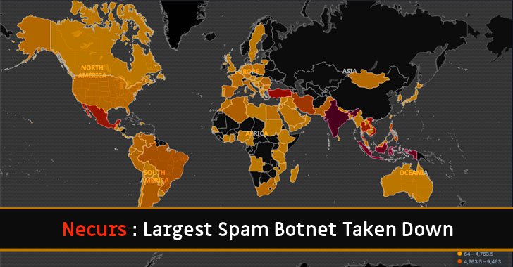 Microsoft Hijacks Necurs Botnet that Infected 9 Million PCs Worldwide
