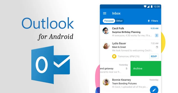 Important Flaw in Outlook App for Android Affects Over 100 Millions Users