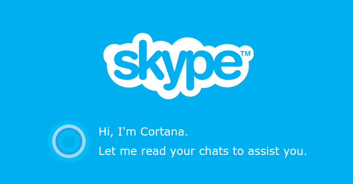  Microsoft Cortana Can Now Read Your Skype Messages to Make Chat Smarter