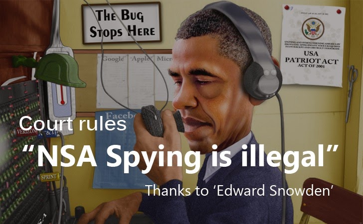 US Court Rules NSA Phone surveillance Program is illegal