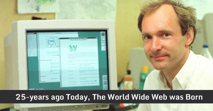 On This Day 25-years Ago, The World's First Website Went Online