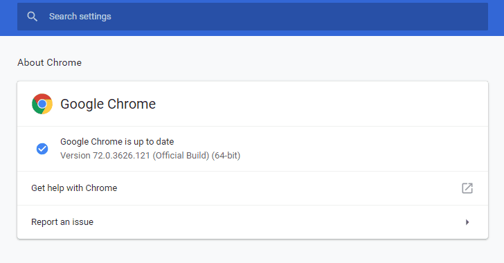 update download google chrome