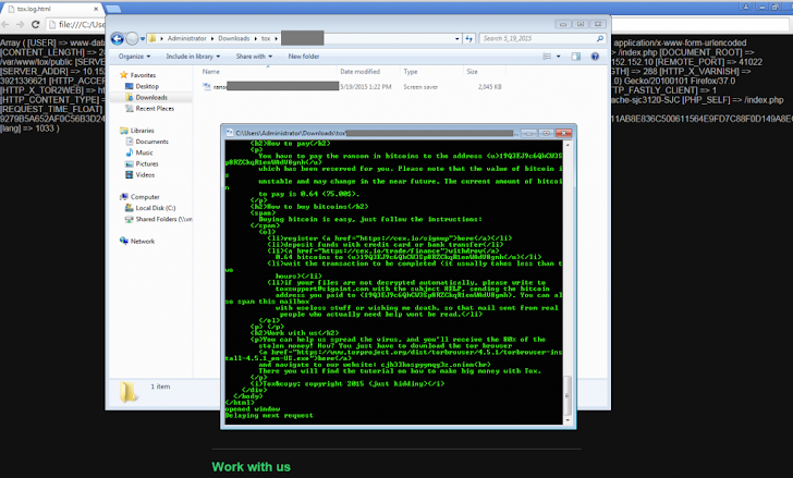 'Tox' Offers Free build-your-own Ransomware Malware Toolkit