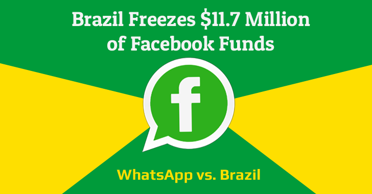 Brazil Freezes $11.7 Million of Facebook Funds for Not Complying with Court Orders