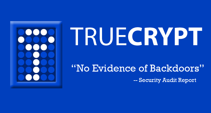TrueCrypt Security Audit Concludes No NSA Backdoor