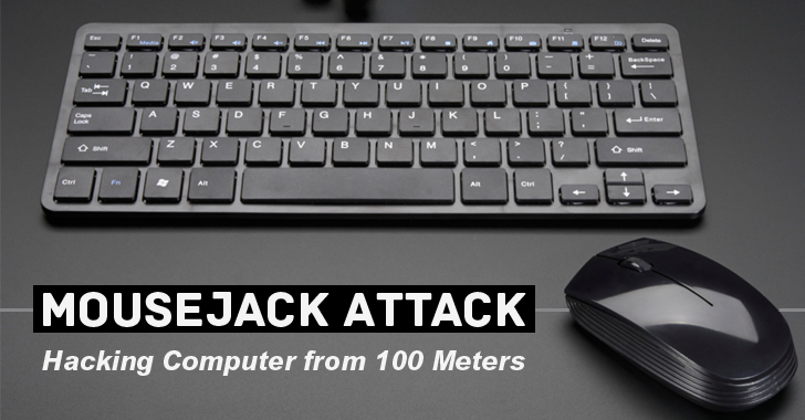 How to Hack a Computer from 100 Meters by Hijacking its Wireless Mouse or Keyboard