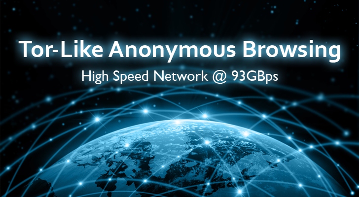 Introducing 93GBps High-Speed Tor-Like Encrypted Anonymous Network