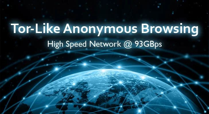 Introducing 93Gbps High-Speed Tor-Like Encrypted Anonymous Network