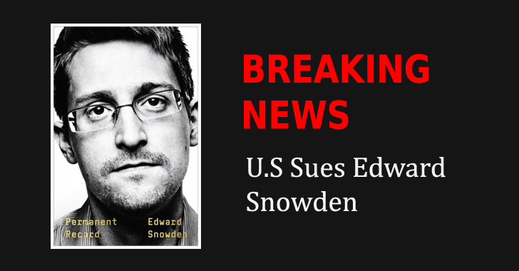 United States Sues Edward Snowden and You'd be Surprised to Know Why